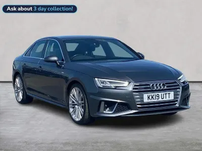 Used Audi A4 S-Line 190 HP (139 kW) 2019 Grey Sedan