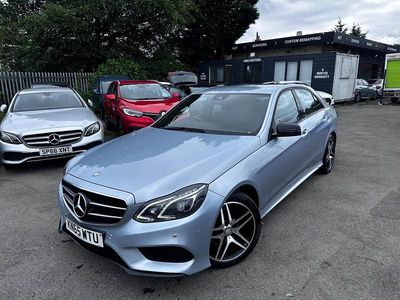 Used Mercedes E220 AMG 2015 Silver Sedan