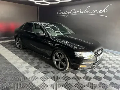 Used Audi A4 Black Edition 170 HP (125 kW) 2012 Black Sedan