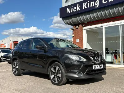 Used Nissan Qashqai N-TEC 110 HP (80 kW) 2015 Black SUV