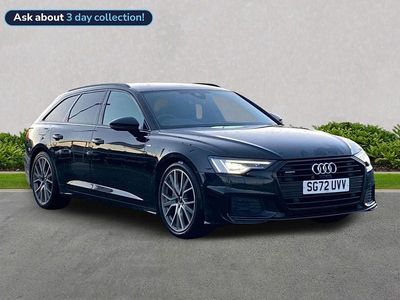 Black Used 2022 Audi A6 Black Edition Estate | £28,500 (A bit pricey)