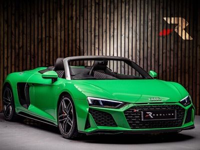 used Audi R8 Spyder 5.2 FSI V10 S Tronic quattro Euro 6 (s/s) 2dr EXCLUSIVE VIPER GREEN-STUNNING Convertible