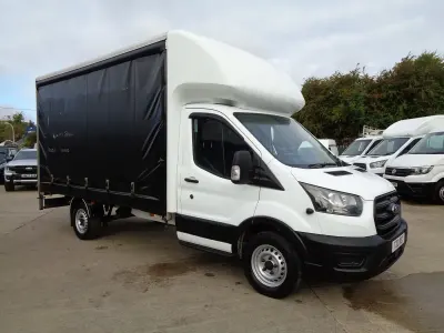 Used Ford Transit 130 HP (95 kW) 2022 White Van