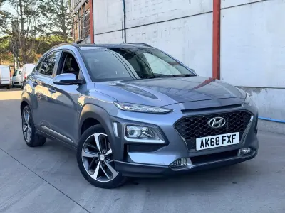 Used Hyundai Kona Premium 120 HP (88 kW) 2018 Silver SUV