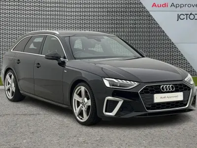 Used Audi A4 S-Line 161 HP (118 kW) 2023 Black Estate
