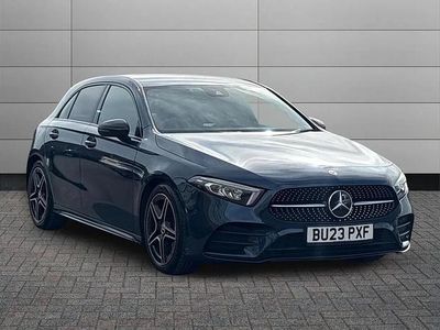 Used Mercedes A180 Executive 136 HP (100 kW) 2023 Blue Hatchback