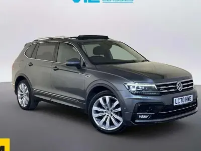 Used VW Tiguan Allspace R-line 150 HP (110 kW) 2020 Grey SUV