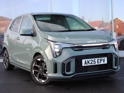Green New 2025 Kia Picanto GT-Line Hatchback | £15,651 (Good price)