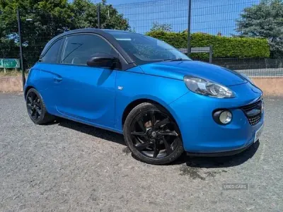 Used Vauxhall Adam 70 HP (51 kW) 2016 Blue Hatchback