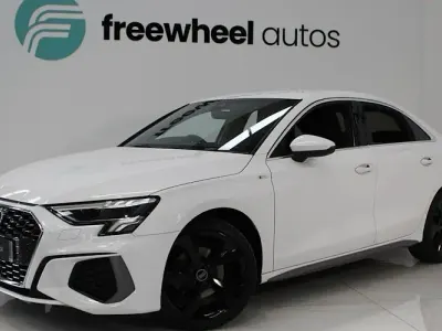 Used Audi A3 S-Line 150 HP (110 kW) 2023 White Sedan