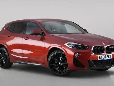 Used BMW X2 M Sport 192 HP (141 kW) 2018 Orange SUV