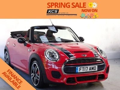Used Mini John Cooper Works Cabriolet 231 HP (169 kW) 2017 Red Cabriolet