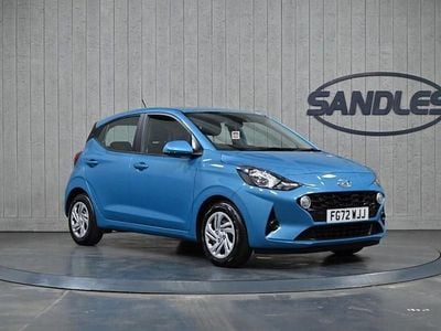 Used Hyundai i10 SE 67 HP (49 kW) 2022 Turquoise Hatchback