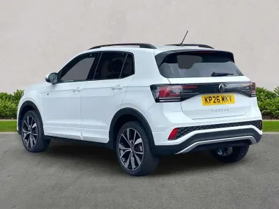 New VW T-Cross R-line 115 HP (84 kW) 2026 White SUV
