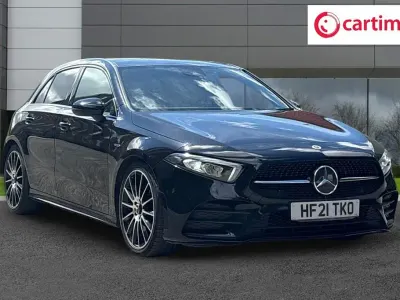 Used Mercedes A200 Exclusive 163 HP (119 kW) 2020 Black Hatchback