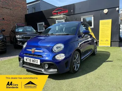 Used Abarth 595 145 HP (106 kW) 2018 Blue Hatchback