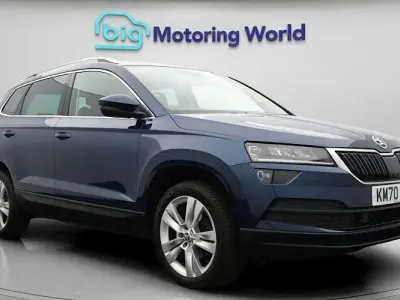 Used Skoda Karoq SE L 150 HP (110 kW) 2020 Blue SUV