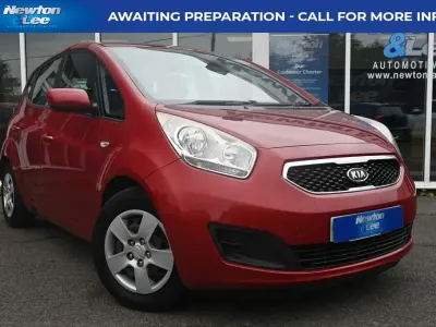 Used Kia Venga 89 HP (65 kW) 2013 Red Hatchback