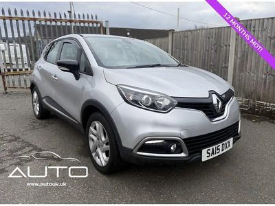 Used Renault Captur Dynamique 90 HP (66 kW) 2015 Silver SUV