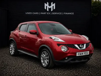Used Nissan Juke Tekna 110 HP (80 kW) 2014 Red SUV
