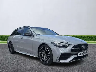 Used Mercedes C300e AMG Line Premium Plus 2025 Grey Estate