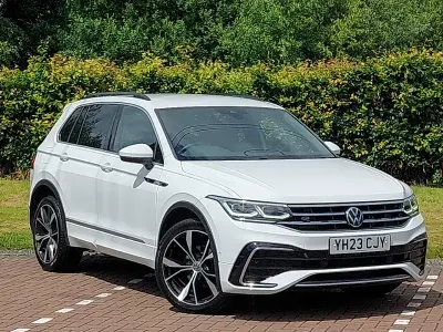 Used VW Tiguan R-line 150 HP (110 kW) 2023 White SUV