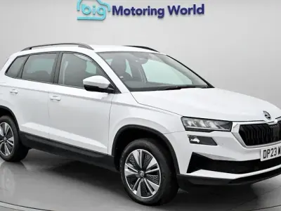 Used Skoda Karoq SE Drive 110 HP (80 kW) 2023 White SUV