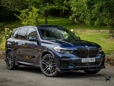 Used BMW X5 M Sport 394 HP (289 kW) 2022 Blue SUV