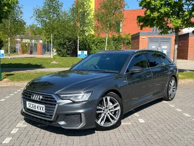Usado Audi A6 S-Line 2019 Gris Familiar