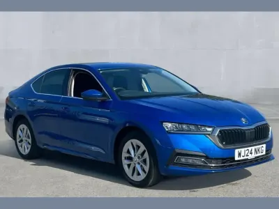 Used Skoda Octavia SE L 150 HP (110 kW) 2024 Blue Hatchback