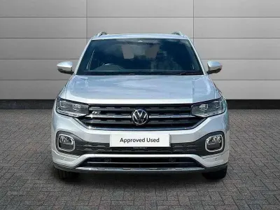 Used VW T-Cross R-line 110 HP (80 kW) 2021 Silver SUV