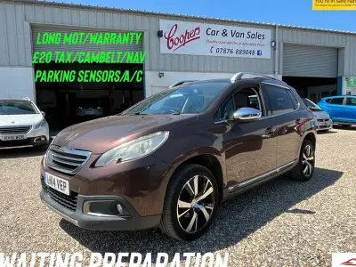 Used Peugeot 2008 115 HP (84 kW) 2014 Brown SUV