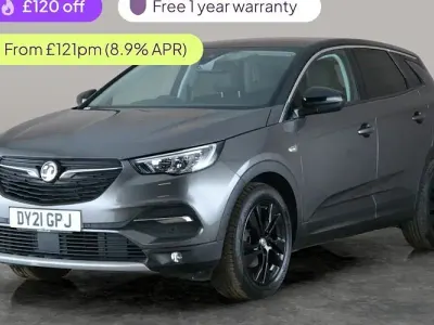 Used Vauxhall Grandland X SRi 131 HP (96 kW) 2021 Grey SUV
