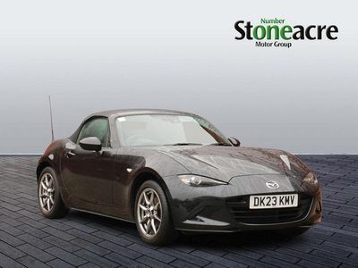 Black Used 2023 Mazda MX5 Exclusive-Line Cabriolet | £17,950 (Super price)