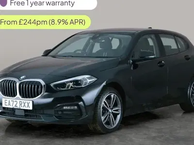 Used BMW 118 Sport Line 136 HP (100 kW) 2023 Black Hatchback