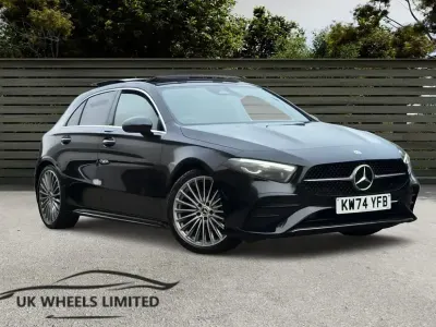 Used Mercedes A200 AMG Line Premium Plus 163 HP (119 kW) 2025 Black Hatchback