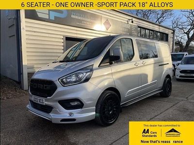 Used Ford Transit Custom Limited 130 HP (95 kW) 2022 Silver Van