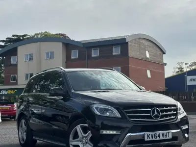 Used Mercedes ML350 AMG line 2014 Black SUV
