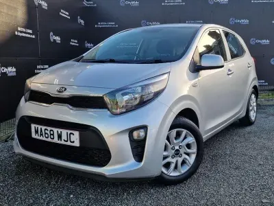 Used Kia Picanto 83 HP (61 kW) 2018 Silver Hatchback