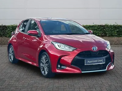 Used Toyota Yaris 2023 Red Hatchback