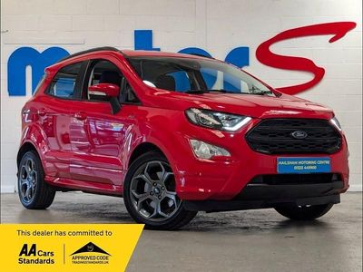 Race red Used 2021 Ford Ecosport ST-Line SUV | £11,485 (Expensive)