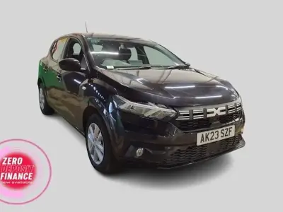 Used Dacia Sandero Expression 91 HP (66 kW) 2023 Black Hatchback
