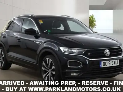 Used VW T-Roc R-line 150 HP (110 kW) 2019 Black SUV