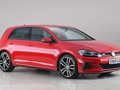 Used VW Golf VII GTD 184 HP (135 kW) 2019 Red Hatchback