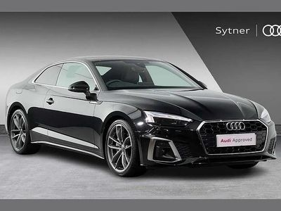 Black Used 2021 Audi A5 S-Line Coupe | £23,750 (Fair price)