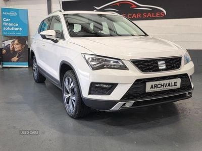 Begagnad Seat Ateca Ecomotive 115 HK (84 kW) 2018 Vit SUV