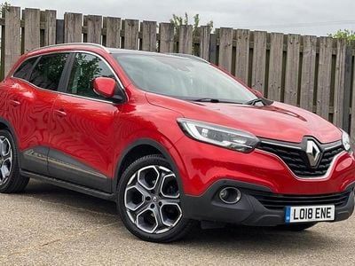 Red Used 2018 Renault Kadjar Dynamique SUV | £8,887 (Fair price)