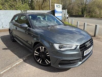 Used Audi A3 S-Line 2014 Grey Hatchback