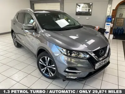 Used Nissan Qashqai N-Connecta 160 HP (117 kW) 2020 Grey SUV