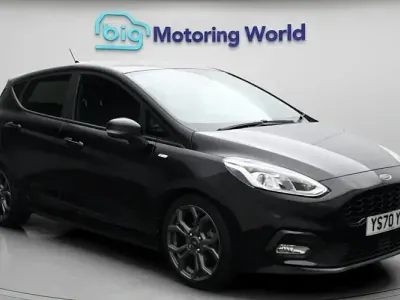 Used Ford Fiesta ST-Line 125 HP (91 kW) 2020 Black Hatchback
